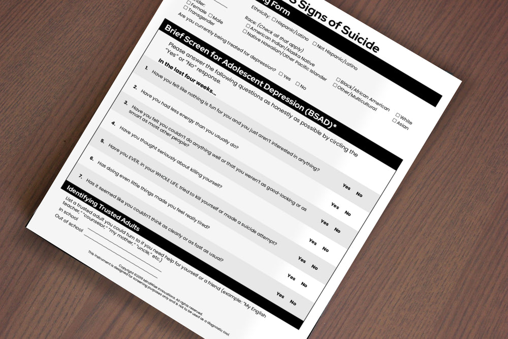 SOS for High School Students (one license per building)